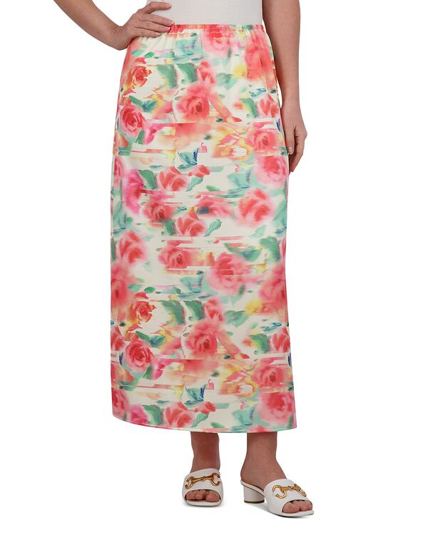 ポイント レディース ボトムスカート A ライン サテン Point Satin A Line Skirt Brushed Floral|ReVida 店