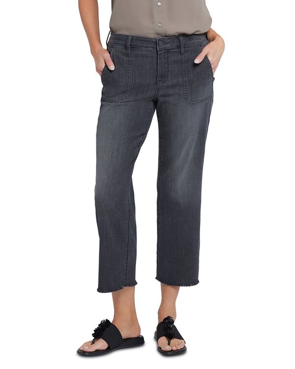 エヌワイディージェイ レディース ボトムス デニムパンツ プチ ジーンズ NYDJ Petite Relaxed Piper Crop Jeans in Castile Dream Castile Dream
