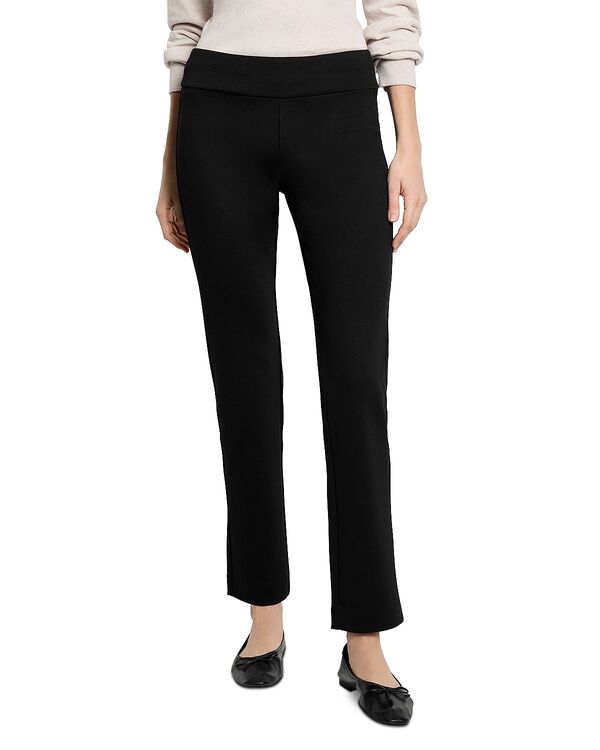 ニックプラスゾーイ レディース ボトムス 心地好いズボン下 引っ切り無い NIC+ZOE Copley Straight Leg Pants Black Onyx 黒いこと