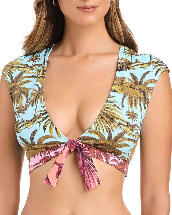 ブルーロッドビーティ レディース 水着 トップのみ Bleu Rod Beattie Front Bikini Top Multi マルチカラー｜ReVida 店