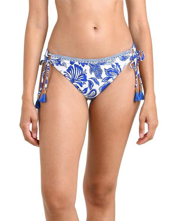 ラブランカ レディース 水着 ボトムスのみ La Blanca Botanical Brocade Hipster Bikini Bottom Lapis