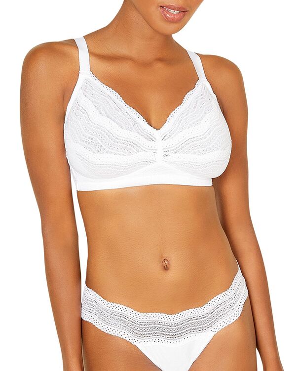 コサベラ レディース アンダーウェア ブラジャー Cosabella Dolce Curvy Bralette White ホワイト