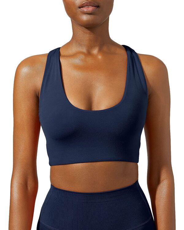 スピリッツフィフティファイブ レディース アンダーウェア ブラジャー Splits59 Sarairweight Racerback Sports Bra Indigo インディゴ