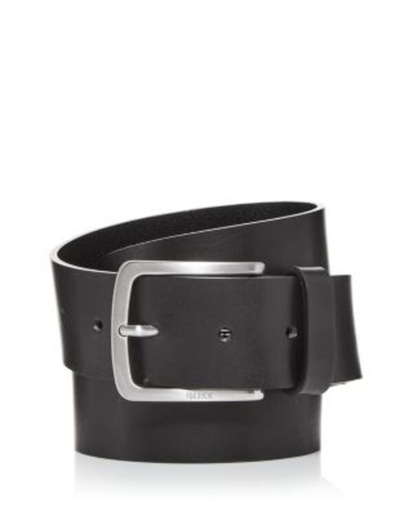 元締め メンズ 付属品 胴締め なめし革 BOSS Men\u0027s Jor-V Leather Belt Black 黒いこと