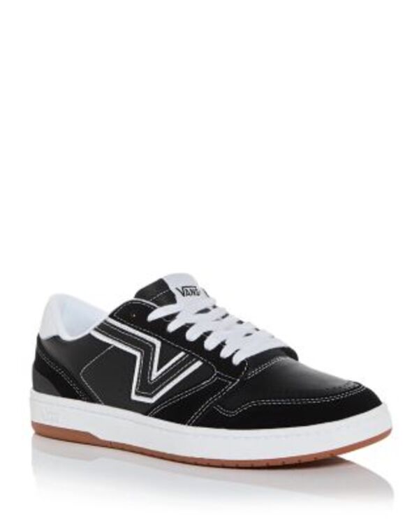 バンズ メンズ シューズ スニーカー Vans Men\u0027s Lowland Sneakers Black White 白いこと