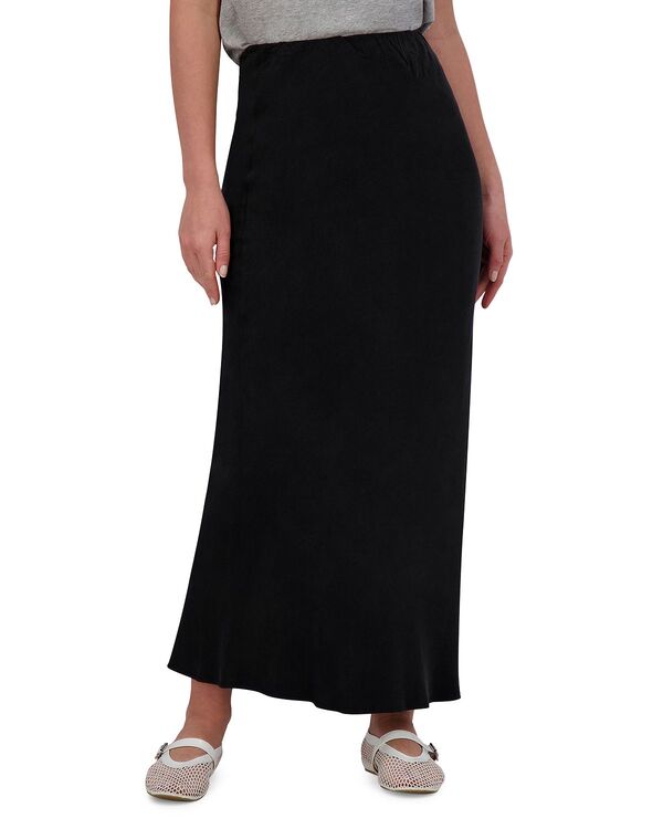 ポイント レディース ボトムスカート Point Brushed Straight Skirt Black ブラック