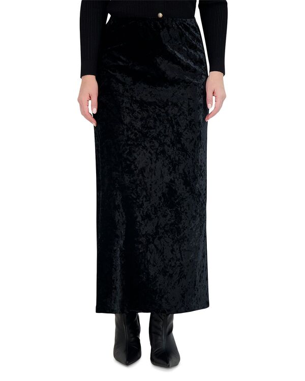ポイント レディース ボトムスカート ベルベット Point Velvet Straight Skirt Black ブラック|ReVida 店