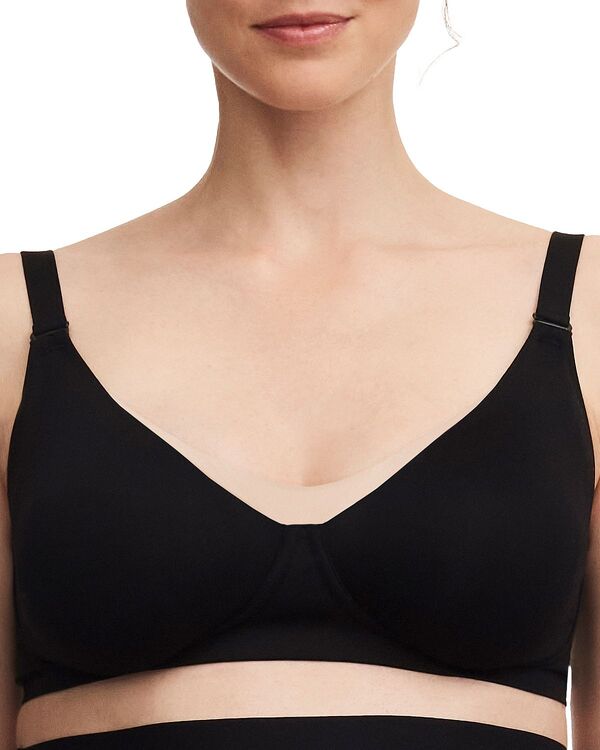 シャントル レディース アンダーお召しもの ブラ マタニティ Chantelle Pure Maternity Nursing Bra Black 黒いこと インナー・下着・ナイトウェア-インナー・下着・ランジェリー-ブラジャー
