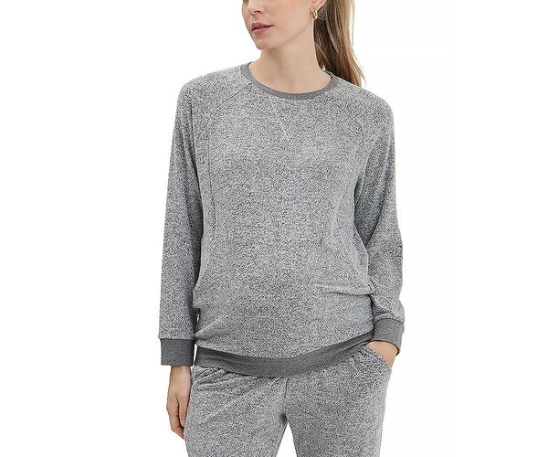 ノム レディース アウター パーカー・スウェット シャツ Nomaternity Nursing Sweatshirt Grey グレー｜ReVida 店