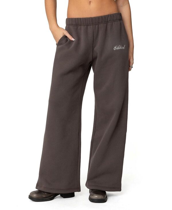 アディクテッド レディース ボトムス カジュアルパンツ スウェットパンツ We'Redikted Sweatpants Dark-Gray グレー
