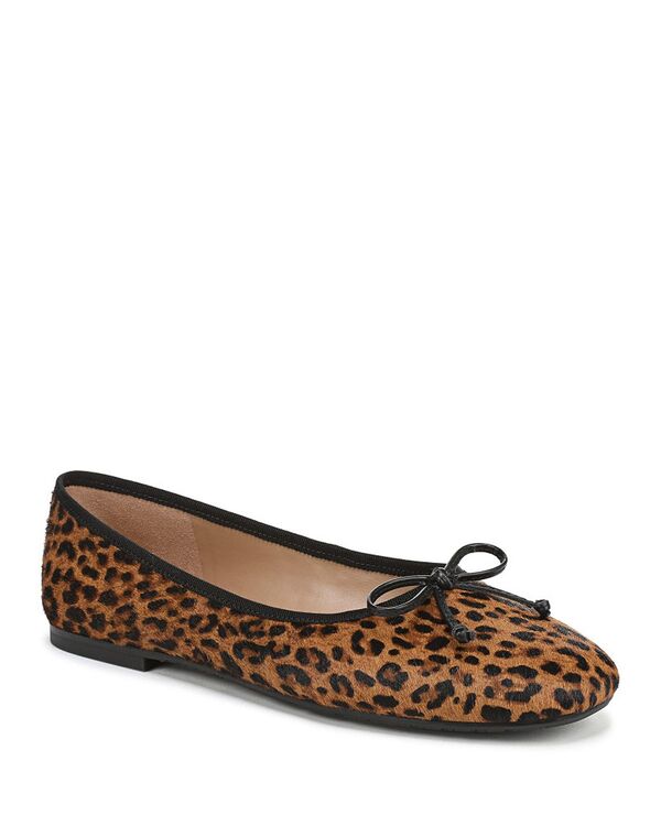 サムエデルマン レディース シューズ パンプス アニマル柄 プリント Sam Edelman Women Alie Animal Print Calf Hair Ballet Flats Brown Multi ブラウン
