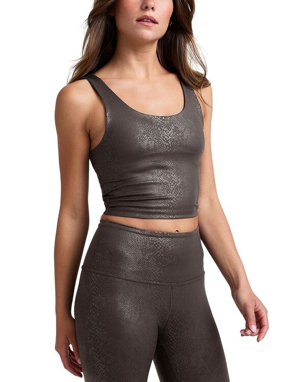 ビヨンドヨガ レディース トップス シャツ クロップド Beyond Yoga Powershine Sport & Street Cropped Top Espresso|ReVida 店