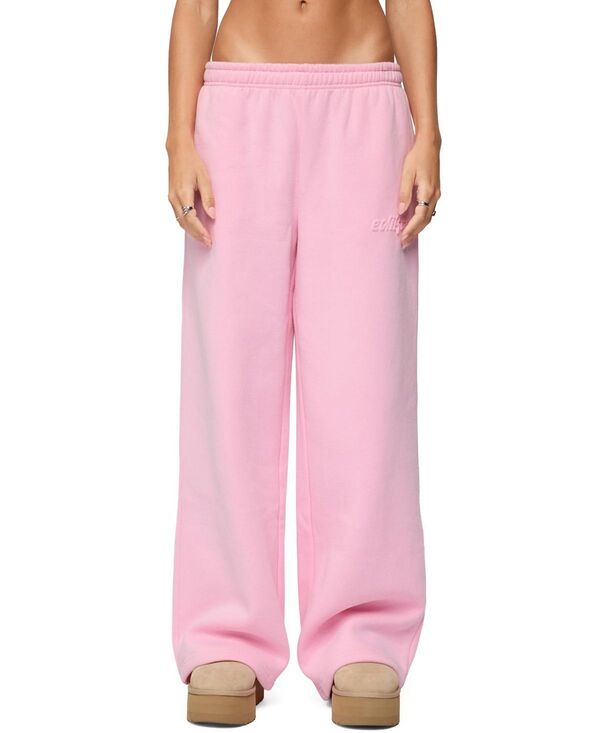 アディクテッド レディース ボトムス カジュアルパンツ スウェットパンツ トール Totally Edikted Sweatpants Pink ピンク