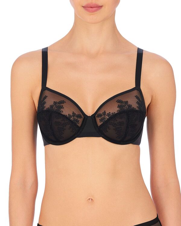 ナトリ レディース アンダーウェア ブラジャー Natori Frame Full Fit Unlined Underwire Bra Black ブラック