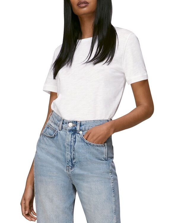ホイッスルズ レディース トップス シャツ Whistles Emily Ultimate Shirt White ホワイト