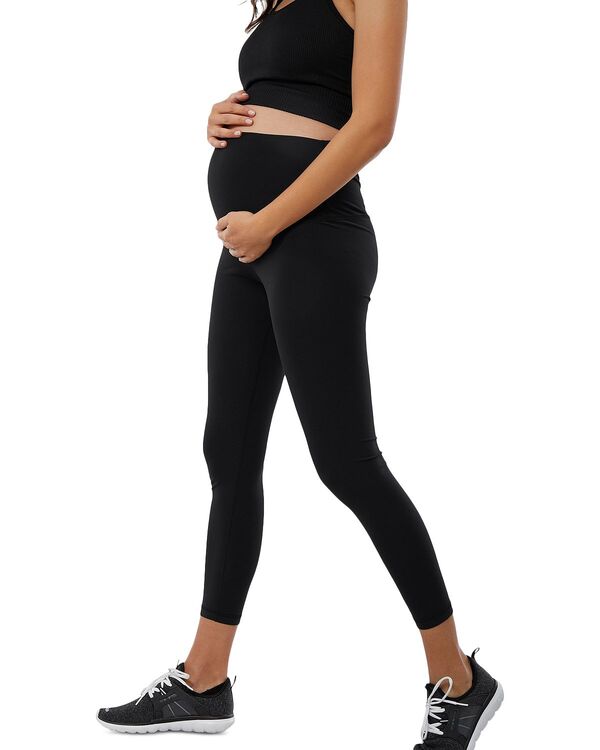 イングリッド&イザベル レディース ボトムス レギンス ダウン マタニティ Ingrid & Isabel Foldown Maternity Leggings Black ブラック