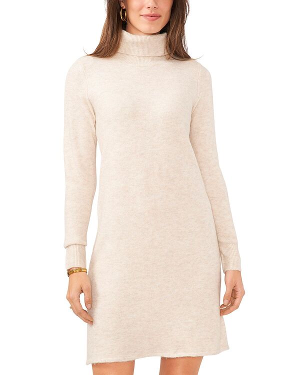 ヴィンスカムート レディース アウター ニット・セータートルネック VINCE CAMUTO Turtleneck Sweater Dress Malted