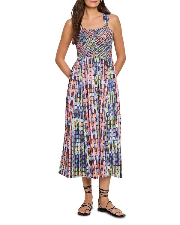ニックプラスゾーイ レディース トップス ワンピース NIC+ZOE Rainbow Macaroon Sarah Dress Pink Multi ピンク