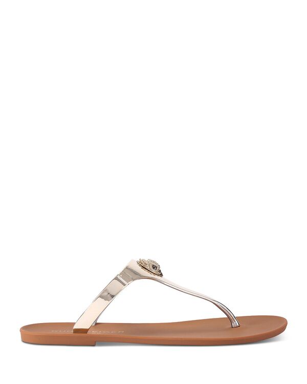 カートジェイガーロンドン レディース シューズ サンダル KURT GEIGER LONDON Women's Maddison T-Strap Sandals Rust/Copper ラスト