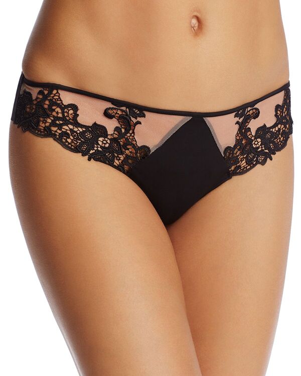 シモーヌペレール レディース アンダーウェア パンツ Simone Perele Simone P r le Saga Thong Black ブラック
