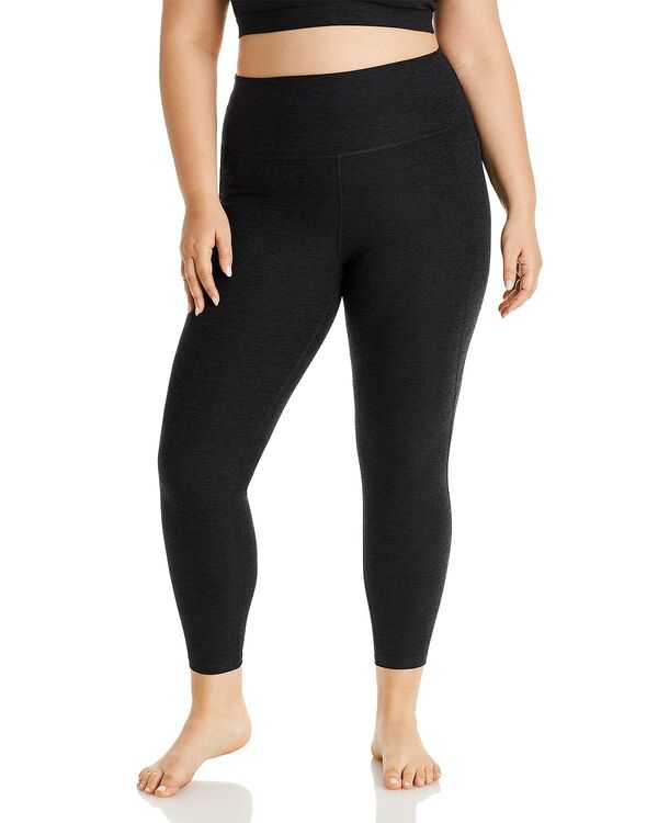 ビヨンドヨガ レディース ボトムス レギンス Beyond Yoga Out Of Pocket High Waisted Leggings Darkest Night