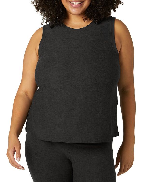 ビヨンドヨガ レディース トップス シャツ Beyond Yoga Size Featherweight Rebala Top Darkest Night