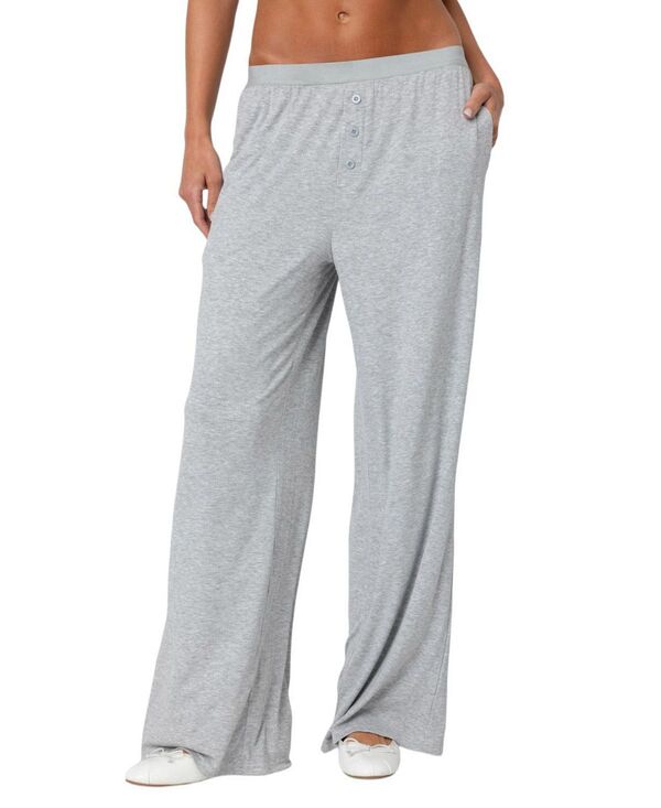アディクテッド レディース ボトムス 心地好いズボン下 Edikted Heather Lounge Pants Gray Melange 薄墨色