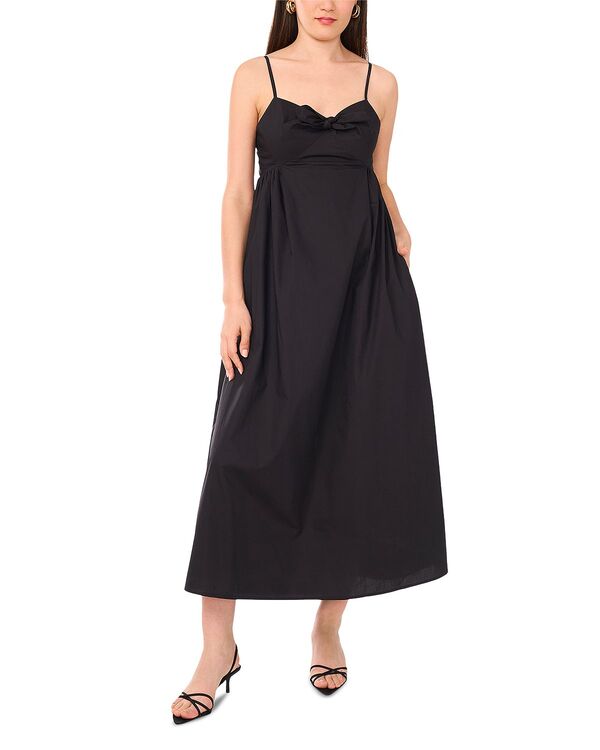 ワンステイト レディース トップス ワンピース マキシ 1.STATE Frontie Tank Maxi Dress Rich Black ブラック|ReVida 店