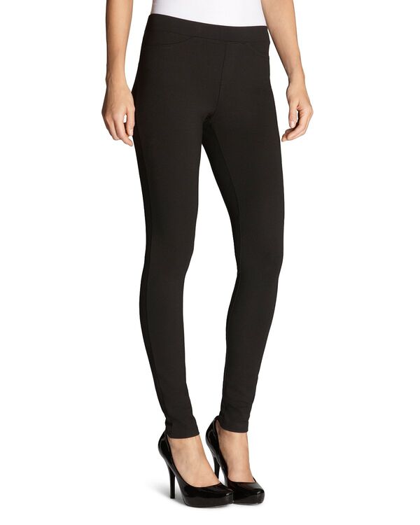 ヒュー レディース ボトムス レギンス HUE Ponte Leggings Black ブラック