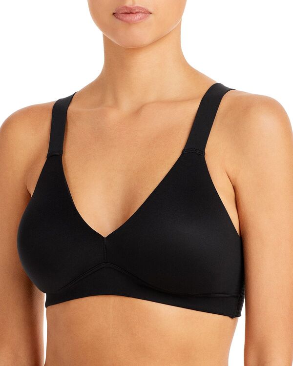 スパンク レディース アンダーウェア ブラジャー SPANXsmooth Bra-llelujah! Lightly Lined Bralette Very Black ブラック｜ReVida 店