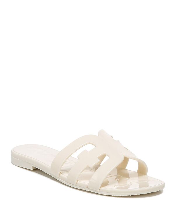 サムエデルマン レディース シューズ サンダル Sam Edelman Women\u0027s Bay Jelly Slide Sandals Ivory 象牙色