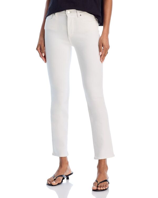 ディーエル 1961 レディース ボトムス デニムパンツ アンクル ジーンズ DL1961 Mara Straight Mid Rise Instasculpt Ankle Jeans White ホワイト