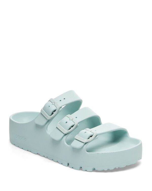 ビルケンシュトック レディース シューズ サンダル プラットホーム Birkenstock Women\u0027s Florida EVA Platform Flex Sandals Green 緑であること
