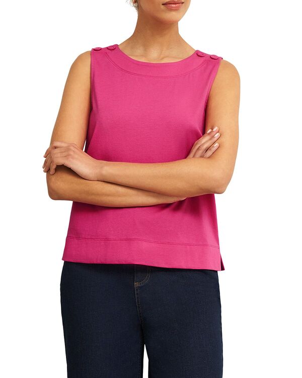 ホッブスロンドン レディース トップス タンクトップ HOBBS LONDON Maddy Tank Top Tulipink ピンク 13,121円