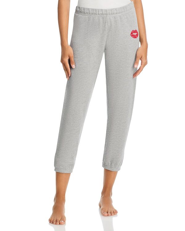 アクア レディース ボトムス カジュアルパンツ スウェットパンツ AQUAvery Crop Sweatpants - Exclusive heather grey グレー