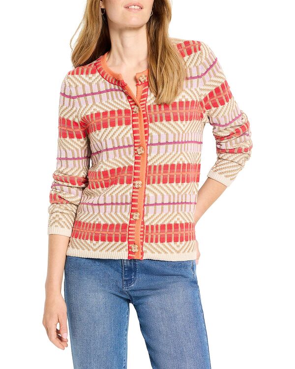 ニックプラスゾーイ レディース アウター カーディガン NIC+ZOEnergizer Cardigan Red Multi レッド 18,186円