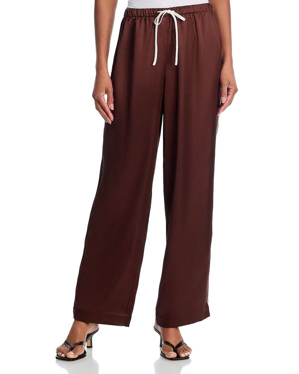 亭主持ち レディース ボトムス 心地好いズボン下 貨物自動車ズボン下 WAYF Bambi Track Pants Mocha モカ