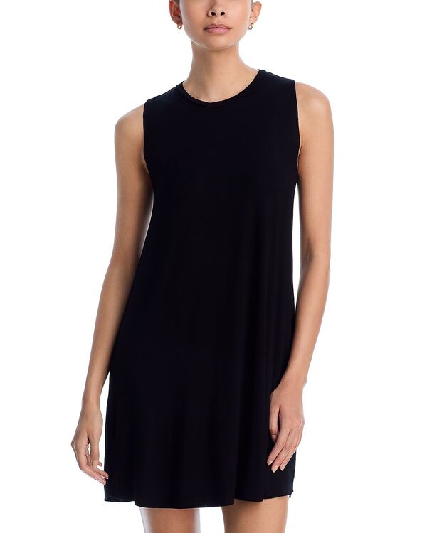 アクア レディース トップス ワンピース ノースリーブ AQUA Daisy Sleeveless Dress - Exclusive Black ブラック|ReVida 店