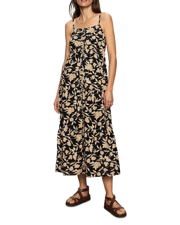サンクチュアリー レディース トップス ワンピース ティアード フラワー柄 マキシ フラワー Sanctuary Tiered Floral Maxi Dress Bandana Print
