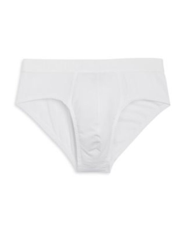 ハンロ メンズ アンダーウェア ブリーフパンツ コットン Hanro Cotton Essentials Briefs White ホワイト
