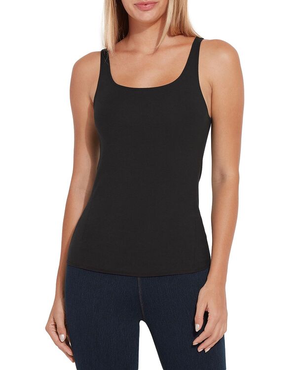 リジー レディース トップス タンクトップ Lyss Essential Tank Top Black ブラック