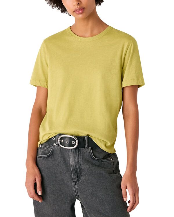 ホイッスルズ レディース トップス シャツ Whistles Emily Ultimate T Shirt Green グリーン