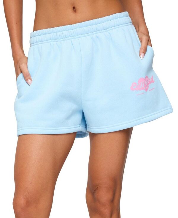アディクテッド レディース ボトムス ハーフパンツ・ショーツ ショートパンツ We'Redikted Sweat Shorts Light Blue ブルー|ReVida 店
