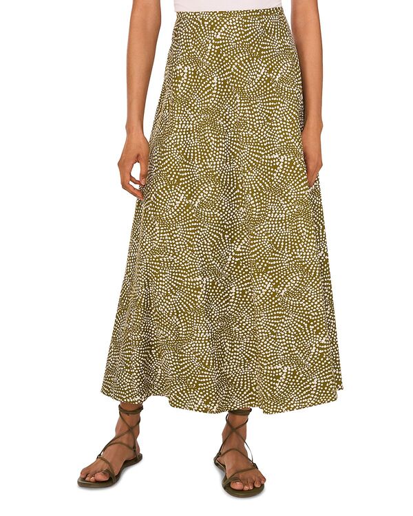 ワンステイト レディース ボトムスカート A ライン マキシ 1.STATE A Line Maxi Skirt Avocado Green グリーン｜ReVida 店