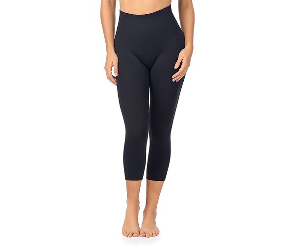 レミステレー レディース ボトムス レギンス Le Mystre Seamless Comfort 3/4 Leggings Black ブラック