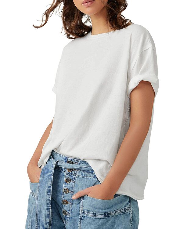 フリーピープル レディース トップス プルオーバー Free People We The Free Nina Tee Ivory 象牙色