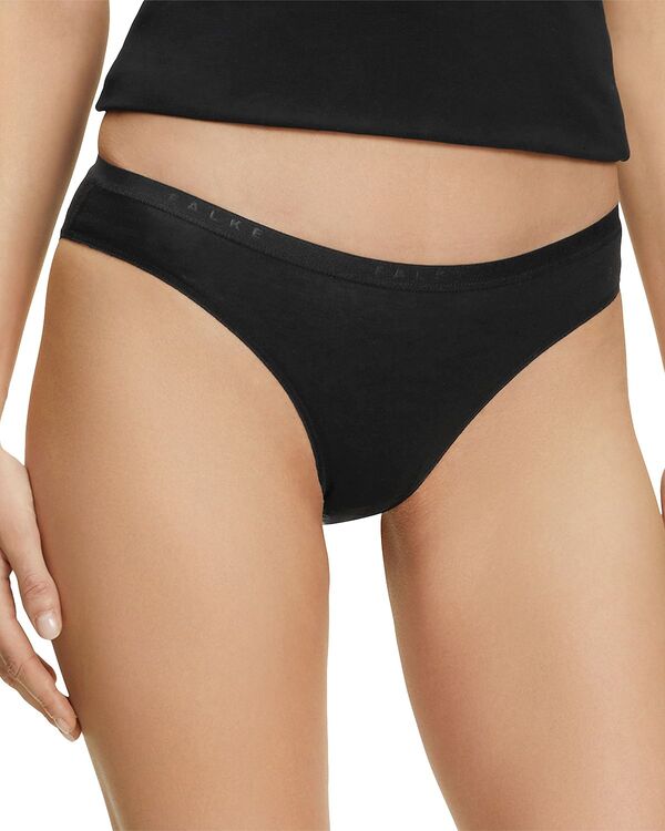 ファルケ レディース アンダーウェア パンツ Falke Outlast Hipster Black ブラック