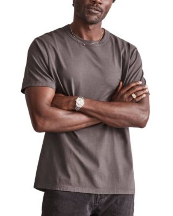 メイドウェル メンズ トップス Tシャツ クルーネック Madewell Garment Dyed Allday Crewneck Tee Black Coal ブラック