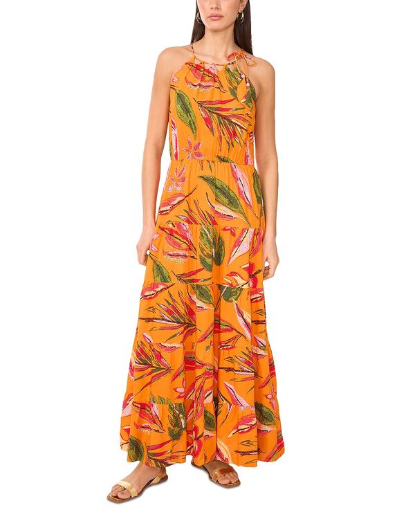 ヴィンスカムート レディース トップス ワンピース ティアード マキシ VINCE CAMUTO Tiered Maxi Dress Exuberance