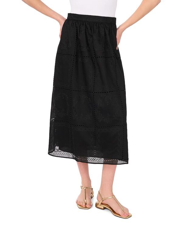 ワンステイト レディース ボトムスカート ミディ 1.STATE Midi Skirt Rich Black ブラック